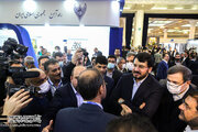 ببینید | بازدید وزیر راه و شهرسازی از ششمین نمایشگاه حمل و نقل ، لجستیک و صنایع وابسته (2)