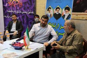 برپایی میز خدمت راه و شهرسازی بوشهر به مناسبت هفته حمل و نقل