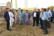 ببینید/ بازدید مدیرکل دفتر فنی معاونت مسکن شهری بنیاد مسکن کشور از پروژه های طرح نهضت ملی مسکن کنارک و آسفالت معابر حاشیه شهر چابهار