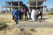 ببینید/ بازدید مدیرکل دفتر فنی معاونت مسکن شهری بنیاد مسکن کشور از پروژه های طرح نهضت ملی مسکن کنارک و آسفالت معابر حاشیه شهر چابهار