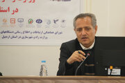 گززارش تصویری جلسه نشست خبری شوراي هماهنگي مديران دستگاههاي اجرايي وزارت راه و شهرسازي در استان اردبيل
