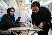 ببینید | برگزاری میز ارتباطات مردمی وزارت راه و شهرسازی و سازمان های تابعه در ششمین نمایشگاه حمل و نقل ، لجستیک و صنایع وابسته