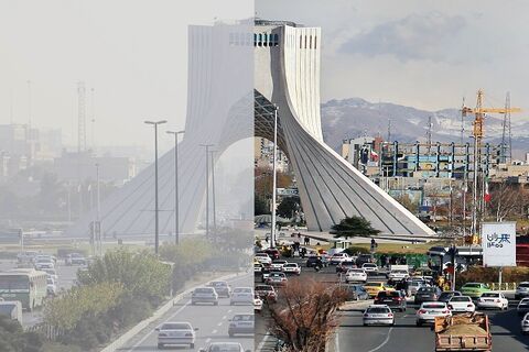 هشدار هواشناسی تهران نسبت به پایداری هوا و انباشت آلایندهها آلودگی هوا