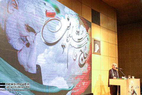 سومین سالگرد شهادت سردار قاسم سلیمانی در ساختمان دادمان برگزار شد مراسم حاج قاسم