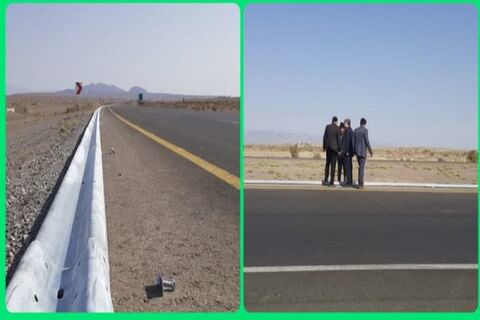 تعمیر و نصب ۱۳.۵ کیلومتر گاردریل در راههای شرق استان سمنان (شاهرود).  گادریل