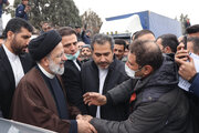 بازدید رئیس جمهور از پایانه بار اکبر آباد