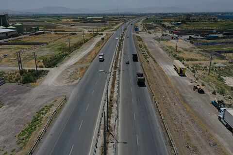 نگهداری  و ایمن سازی مستمر از کریدور ترانزیتی غرب کشور  در آذربایجان غربی کریدور غرب کشور در اذربایجان غربی