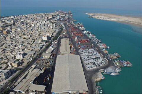The first Container shipping Line from Bushehr to Jebel Ali Port launched   بندر جبل