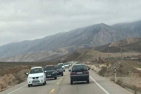 کاهش ۰.۱ درصدی تردد در محورهای برونشهری نسبت به روز قبل تردد