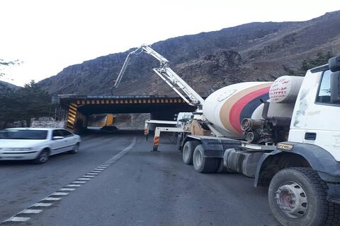 گالریهای محور کرج- چالوس مرمت میشود مرمت گالری های کرج- چالوس