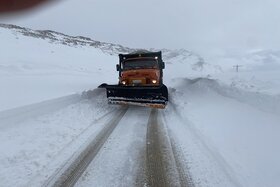 برف روبی بیش از 4000کیلومتر(باند) در محورهای فارس