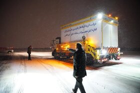 برف روبی فرودگاه مشهد