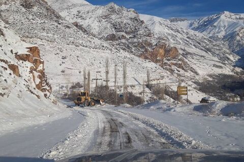۱۸۶ راه روستایی مسدود در قزوین بازگشایی شد بازگشایی راه روستایی