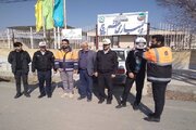 آموزش ایمنی و ترافیک کاربران آسیب پذیرمحورهای حوزه استحفاظی شهرستان خوانسار