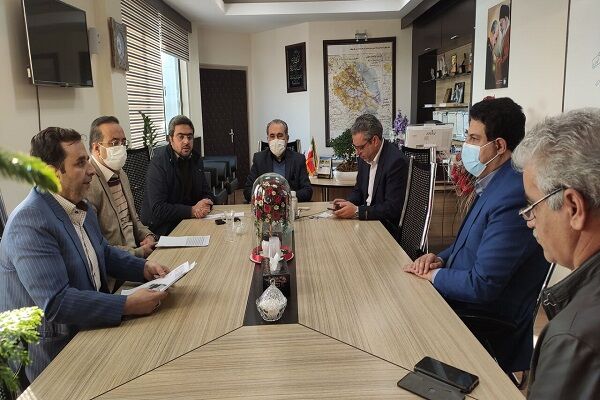 نشست مشترک مجموعه راه و شهرسازی با فرماندار شهرستان کوهبنان برگزار شد عکس