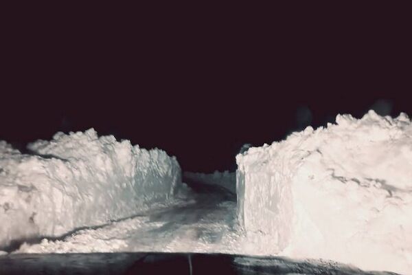 گردنه قسطینلار الموت در استان قزوین بازگشایی شد گردنه قسطین لار