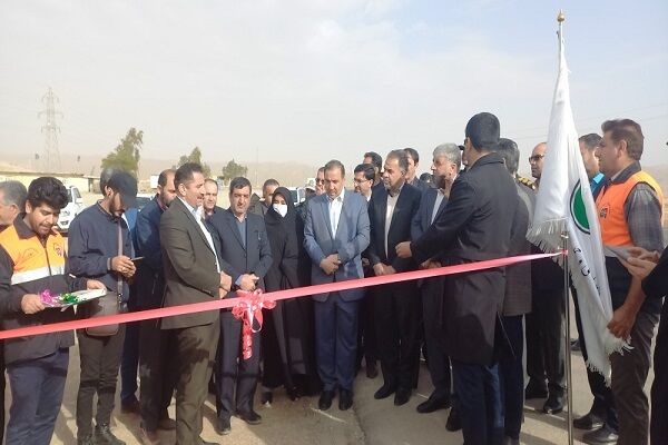 افتتاح پروژه راهداری مهران