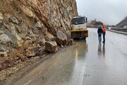 ریزش برداری محورهای مواصلاتی استان ایلام
