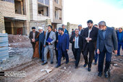 ببینید | بازدید وزیر راه و شهرسازی از پروژه های نهضت ملی مسکن پرند در حاشیه سفر به پرند