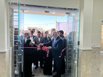 افتتاح مجتمع فرهنگی شهر بنک در استان بوشهر