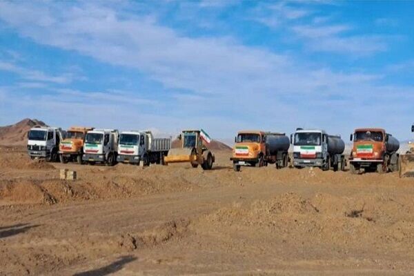 آغاز عملیات اجرایی آماده سازی طرح نهضت ملی مسکن در شهر فردوس  آغاز عملیات اجرایی نهضت ملی مسکن شهر فردوس