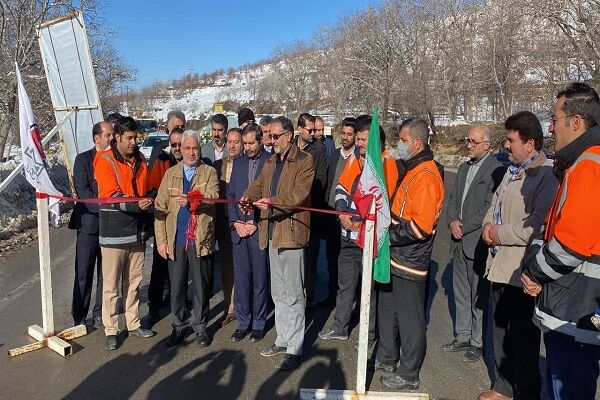 افتتاح پروژه های راهداری شهرستان تویسرکان