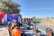 ببینید/ افتتاح ۷۰ کیلومتر راه روستایی جنوب سیستان و بلوچستان توسط وزیر راه و شهرسازی