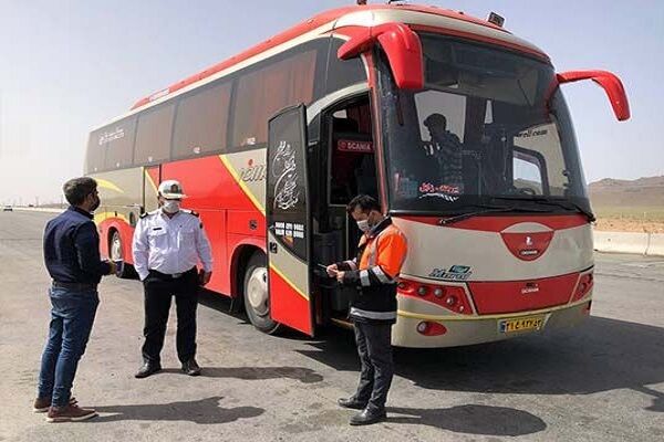اجرای طرح کنترل در مبدا و حین سفر ناوگان اتوبوسی در البرز