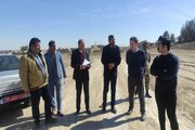 ببینید/بازدید کارشناسان سازمان ملی زمین و مسکن از پروژه های طرح نهضت ملی مسکن سیستان و بلوچستان