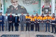 تجدید میثاق راهداران کرمانی با ارزش های امام خمینی (ره) و شهدای انقلاب اسلامی در ایام ا... دهه مبارک فجر