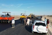 ببینید/ بازدید مدیر کل راه و شهرسازی استان سیستان و بلوچستان از عملیات ساخت بزرگراه در محور زابل- زاهدان