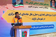 بهره‌برداری از پروژه‌های راهداری و حمل و نقل جاده‌ای استان مرکزی در شهرستان شازند