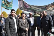 ببینید/ حضور مدیران و کارکنان ادارهکل راه و شهرسازی استان اصفهان در راهپیمایی 22 بهمن