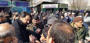 ببینید | حضور وزیر راه و شهرسازی در راهپیمایی ۲۲ بهمن ماه
