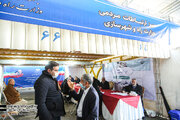ببینید | برپایی غرفه وزارت راه و شهرسازی در مسیر راهپیمایی ۲۲ بهمن ۱۴۰۱