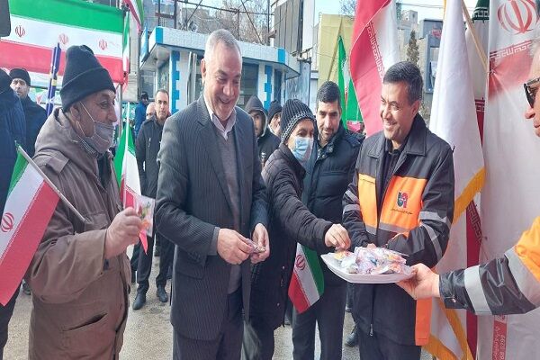 برپایی غرفه دستاوردهای اداره کل راهداری و حمل و نقل جاده ای خراسان شمالی غرفه