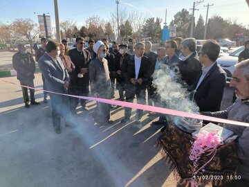 افتتاح ورودی شهر چترود از بزرگراه کرمان - زرند
