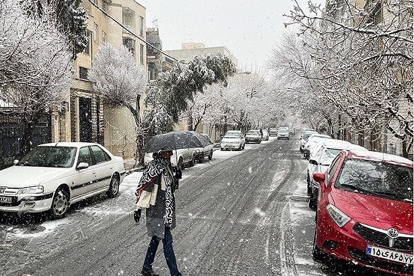 برف تهران