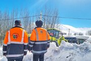 ببینید|اعزام ۲۹ دستگاه ماشین آلات از خوزستان برای برف روبی در کوهرنگ