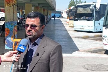 آمادگی تمامی ناوگان حمل و نقل عمومی اتوبوسی سیستان و بلوچستان برای بازگشت زائران اربعین حسینی