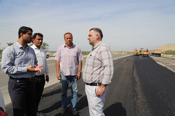 بازدید نماینده وزیر راه و شهرسازی از پروژه‌های راه و شهرسازی بوشهر