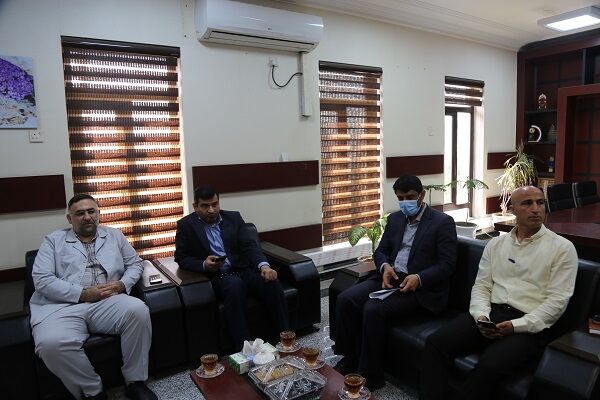 مشاور وزیر جناب آقای دهقانی بازدید از پروژه های بوشهر