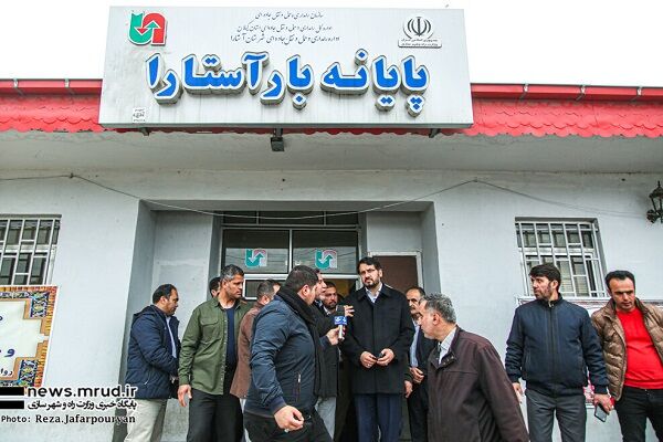 سامانه نوبتدهی تردد کامیونها و تریلرها در پایانه مرزی آستارا راهاندازی شد 0