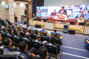 ببینید | برگزاری همایش سراسری مدیران پلیس راهور فراجا با حضور وزیر راه و شهرسازی