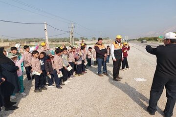 ایمن سازی ۳۵۰ مدرسه حاشیه راه‌های برون شهری و روستایی در استان بوشهر