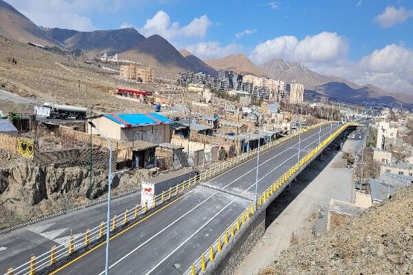 کاهش بار ترافیکی و رفع نقاط حادثه خیز اراک با افتتاح تقاطع غیرهمسطح سنجان تقاطع غیرهمسطح سنجان