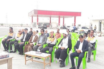 افتتاح بیست و نهمین مجتمع خدمات رفاهی بین راهی استان بوشهر