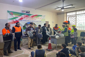 اجرای طرح آموزش دانش آموزان مدارس حاشیه راه در شهرستان پلدختر