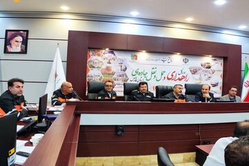 نشست مشترک راهداری و پلیس راه برای هماهنگی در اجرای طرح نوروزی