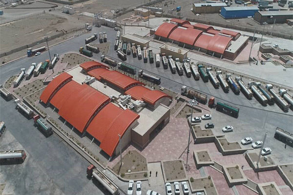 تردد ۵۰ هزار و ۲۶۹ نفر مسافر از پایانه مرزی ماهیرود در سال ۱۴۰۱  مرز ماهیرود-2.jpg